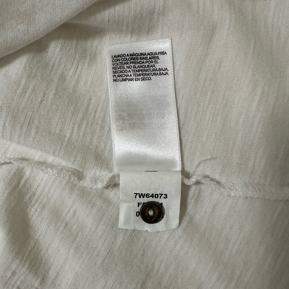 Lucky Brand Cream Relaxed Tunic with Embellished Yoke - Picture 14 of 16